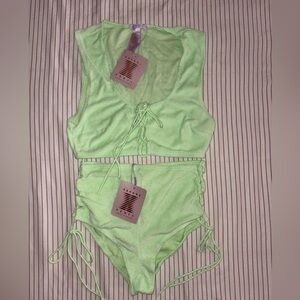 Savage X Fenty Mint Green Terry limited edition set